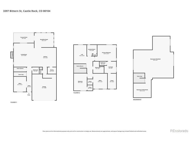 3397 Bittern St, Castle Rock, CO 80104