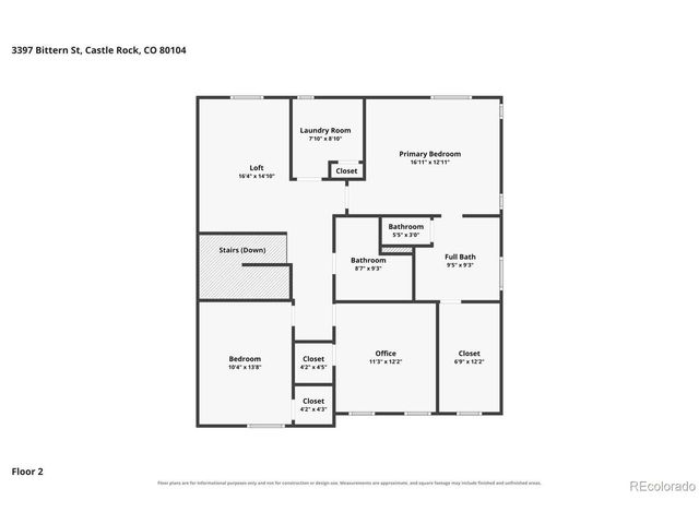 3397 Bittern St, Castle Rock, CO 80104
