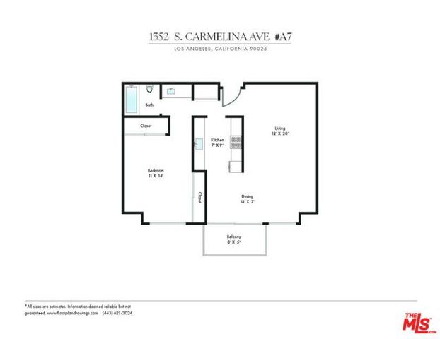 1352 S Carmelina Avenue 307, Los Angeles, CA 90025