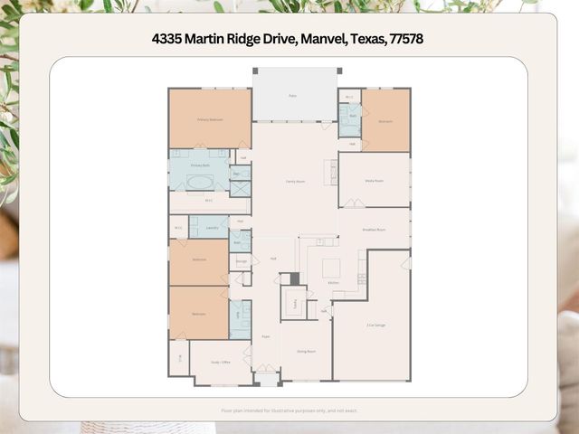4335 Martin Ridge Drive, Manvel, TX 77578