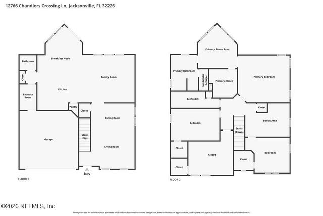 12766 CHANDLERS CROSSING Lane, Jacksonville, FL 32226