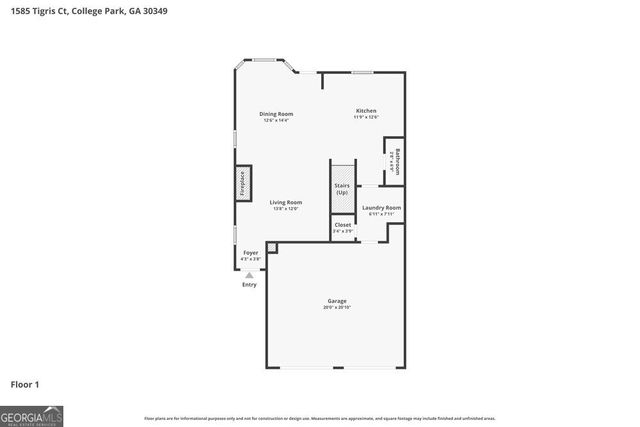 1585 Tigris Court, College Park, GA 30349