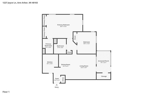 1227 Joyce Lane, Ann Arbor, MI 48103