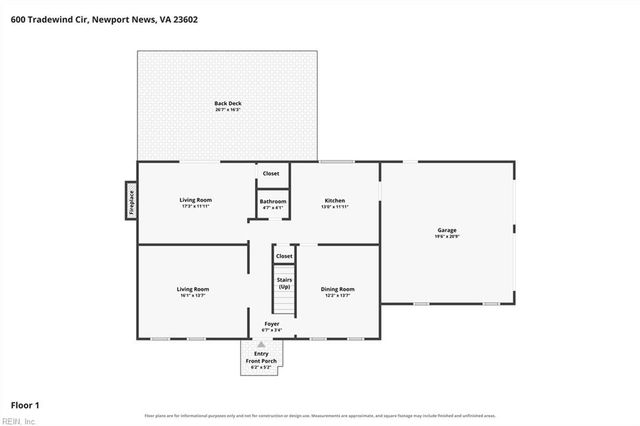 600 Tradewind CIR, Newport News, VA 23602