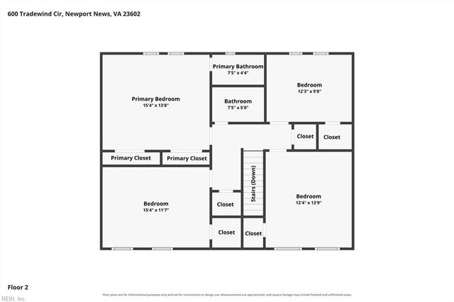 600 Tradewind CIR, Newport News, VA 23602