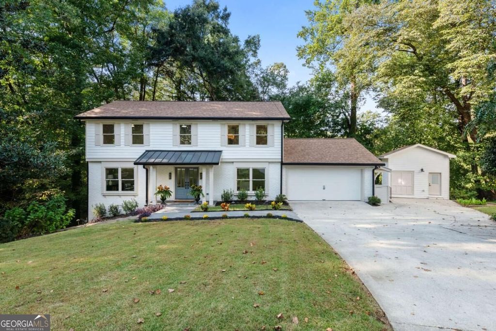 3621 Wood Valley Court NE, Brookhaven, GA 30319 — exterior