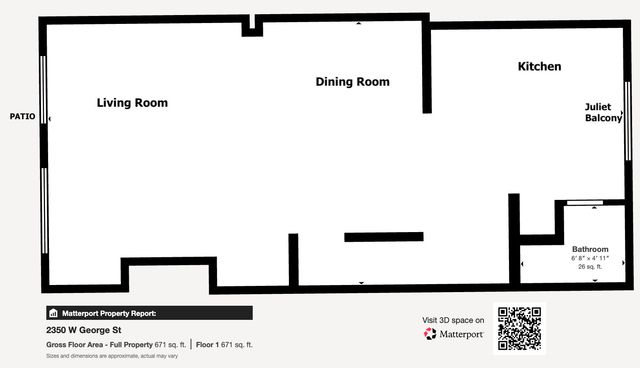 2350 W GEORGE Street 2350, Chicago, IL 60618