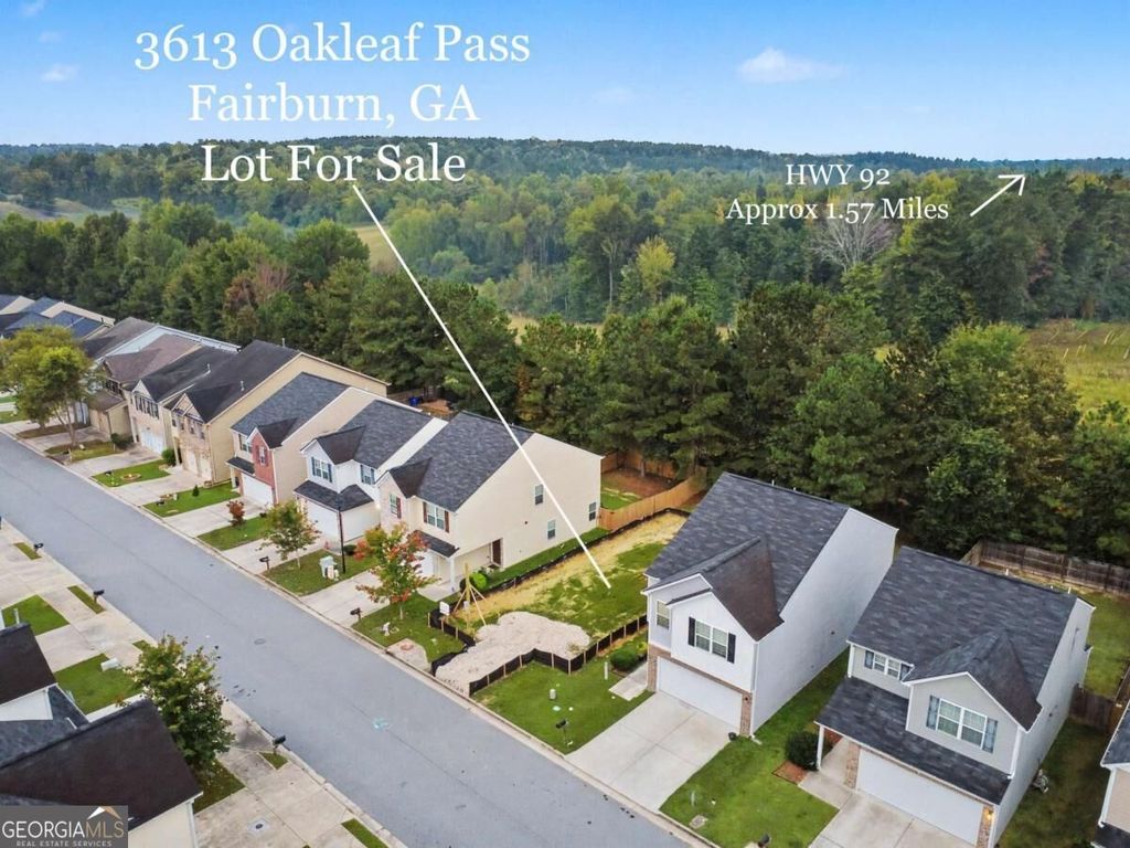 3613 Oakleaf Pass, South Fulton, GA 30213 — exterior