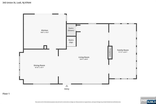 343 Union Street, Lodi, NJ 07644