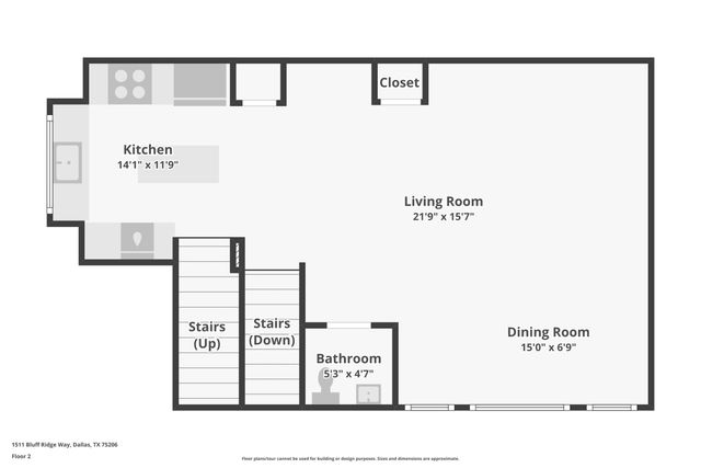 1511 Bluff Ridge Way, Dallas, TX 75206