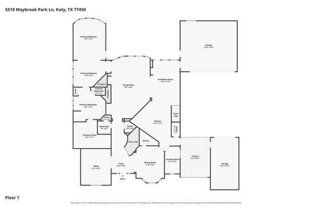 5518 Maybrook Park Lane, Katy, TX 77450