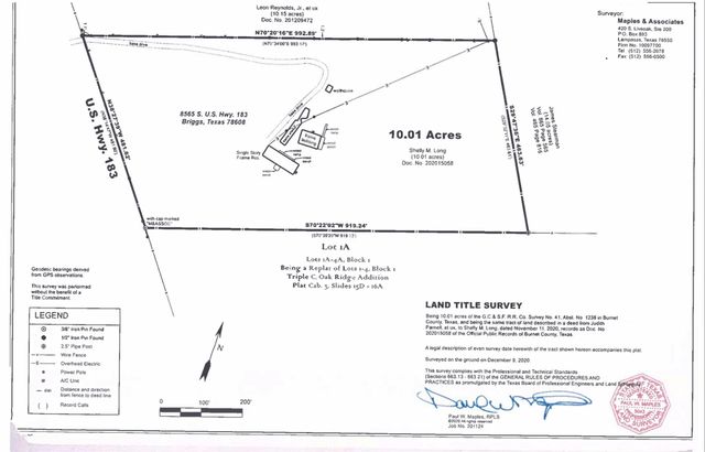 8565 S Us 183, Briggs, TX 78608