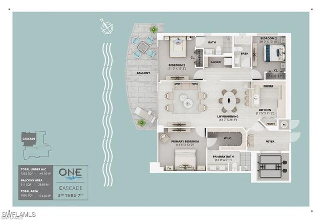 2583 First ST 702, Fort Myers, FL 33901
