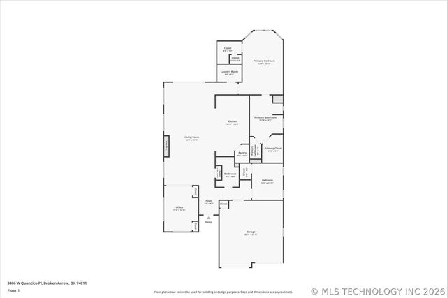 3406 W Quantico Place, Broken Arrow, OK 74011