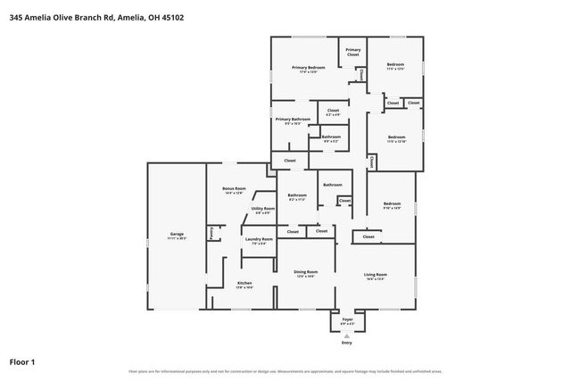 345 Amelia Olive Branch Road, Batavia Twp, OH 45102