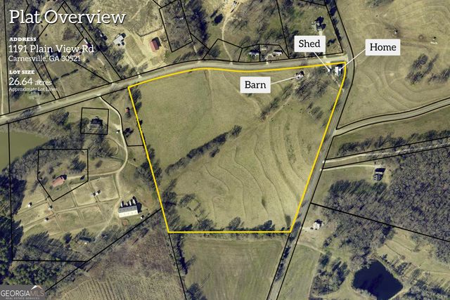 1191 Plain View Road, Carnesville, GA 30521