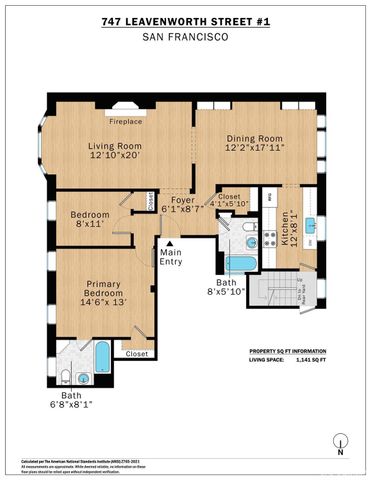 747 Leavenworth Street 1, San Francisco, CA 94109