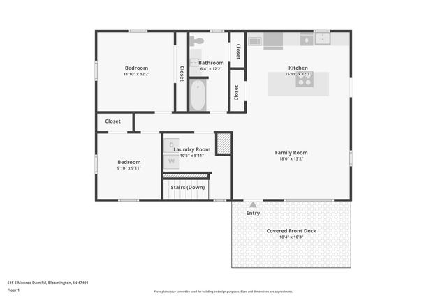 515 E Monroe Dam Road, Bloomington, IN 47401