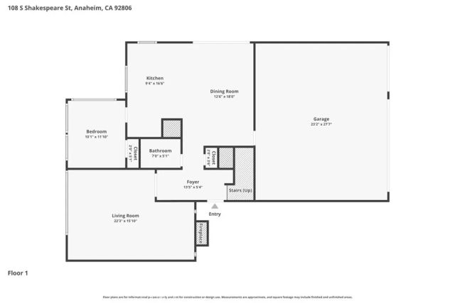 108 S Shakespeare, Anaheim, CA 92806