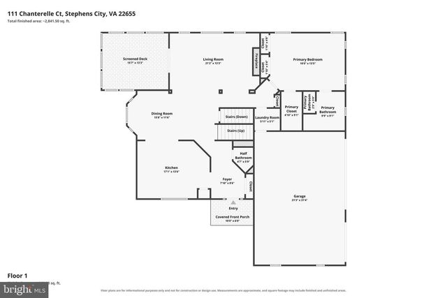 111 CHANTERELLE CT, Stephens City, VA 22655