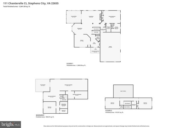 111 CHANTERELLE CT, Stephens City, VA 22655