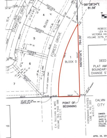 0000 Stonegate, Lucas, TX 75002