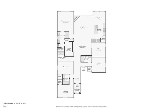 1104 Firecracker Drive, Justin, TX 76247