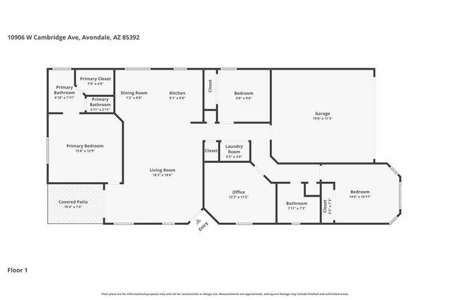 10906 W Cambridge Avenue, Avondale, AZ 85392