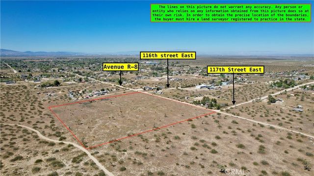 0 Corner of Avenue R-8 and 116th Street East E, Littlerock, CA 93543