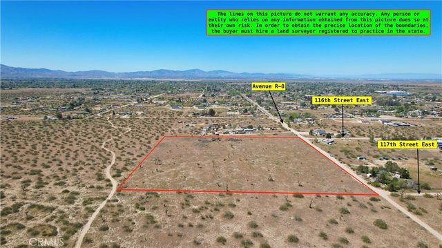 0 Corner of Avenue R-8 and 116th Street East E, Littlerock, CA 93543