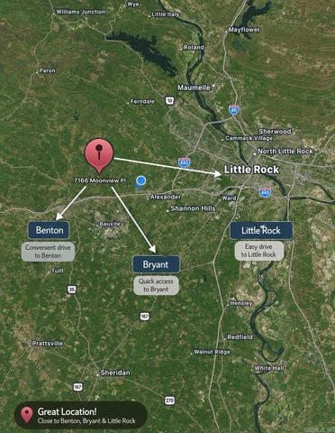 7166 Moon View Place, Alexander, AR 72019