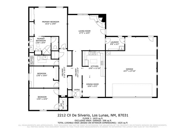 2212 Calle De Silverio SW, Los Lunas, NM 87031