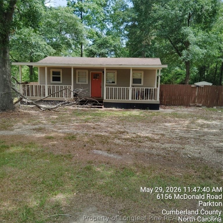 6175 Mcdonald Road, Parkton, NC 28371 — exterior