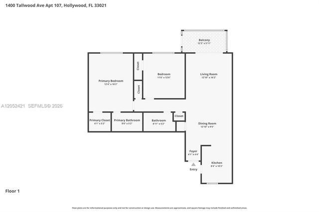 1400 Tallwood Avenue 107, Hollywood, FL 33021