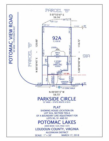 20600 PARKSIDE CIR, Sterling, VA 20165