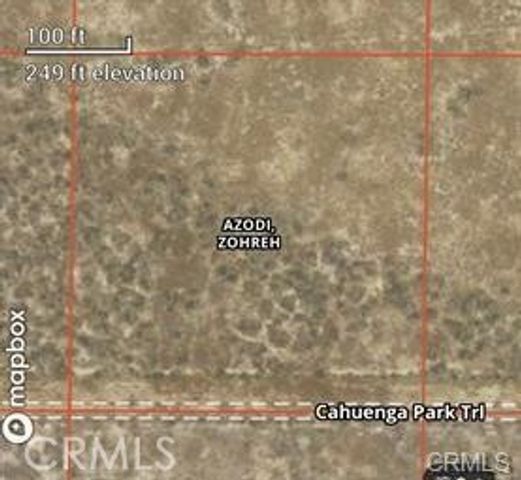 0 Cahuenga Park Trail, Santa Margarita, CA 93453