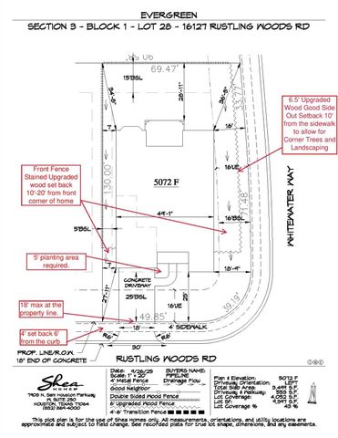 16127 Rustling Woods Road, Conroe, TX 77302