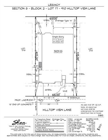 910 Hilltop View Lane, League City, TX 77546