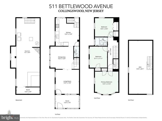 511 BETTLEWOOD AVE, Collingswood, NJ 08108