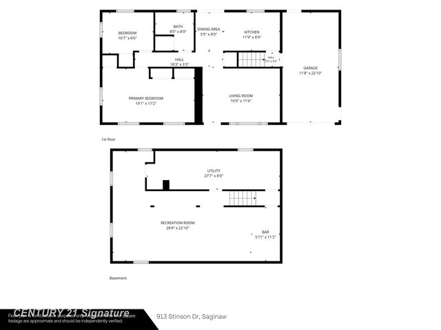 913 Stinson Drive, Saginaw, MI 48604