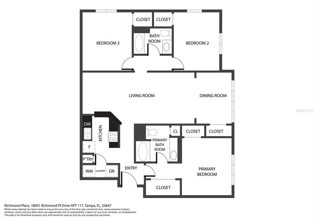 Image 25 of property listing at 18001 RICHMOND PLACE DRIVE 117, Tampa, FL 33647