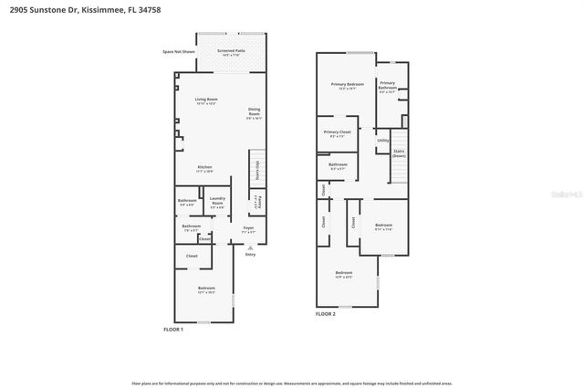 2905 SUNSTONE DRIVE, Kissimmee, FL 34758