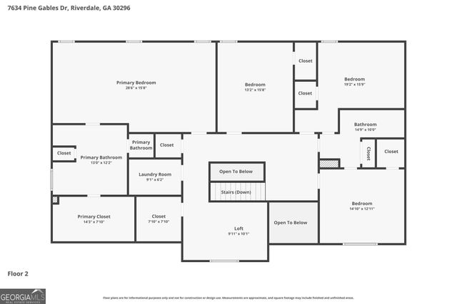 7634 Pine Gables Drive, Riverdale, GA 30296
