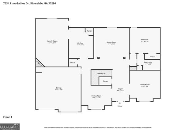 7634 Pine Gables Drive, Riverdale, GA 30296