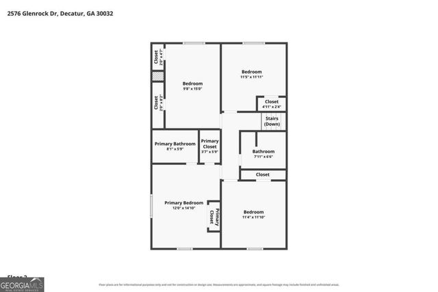 2576 Glenrock Drive, Decatur, GA 30032