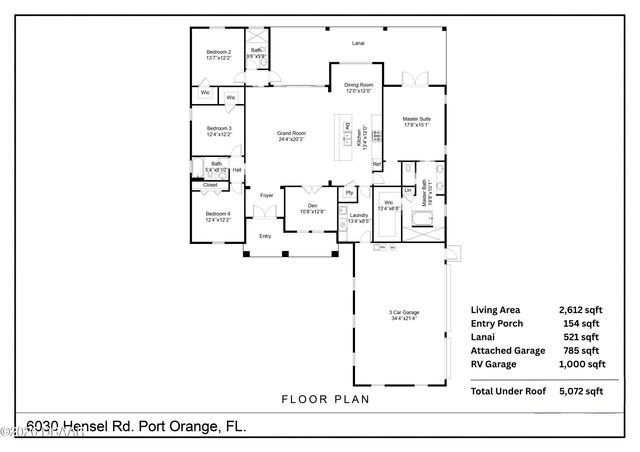 6030 Hensel Road, Port Orange, FL 32127