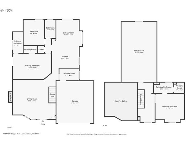 14877 Sw OREGON TRAIL Ln, Beaverton, OR 97006