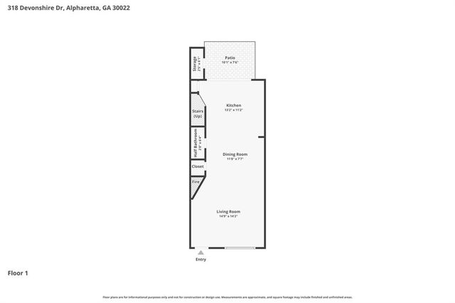 318 Devonshire Drive, Alpharetta, GA 30022