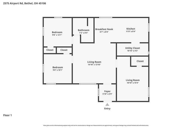 2575 Airport Road, Bethel, OH 45106