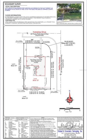 2042 YORKSHIRE DRIVE, Winter Park, FL 32792